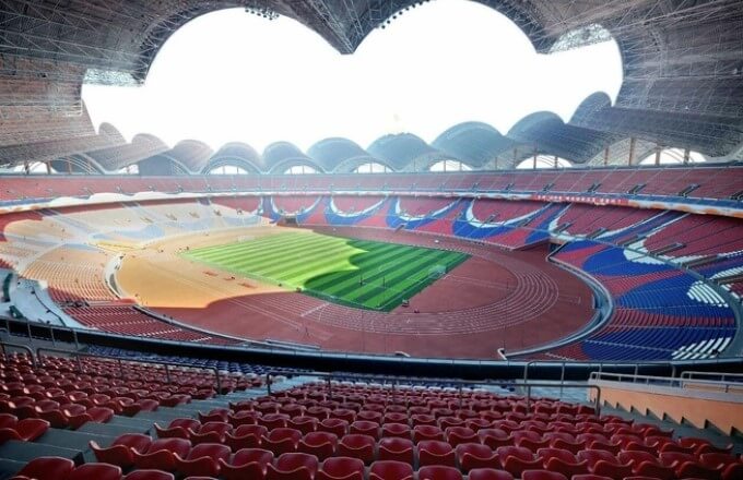 sân vận động bóng đá lớn nhất thế giới